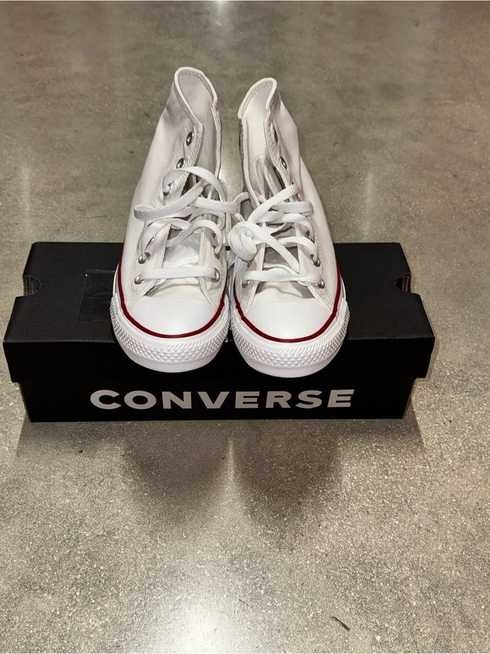 NIB Converse All Star Optical White High Top Sneakers Men’s 6/Women’s 8, M7650C